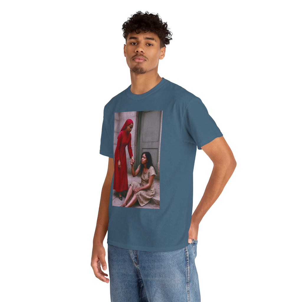 Artistic Unisex Tee - Feminine and Bold Design, Comfortable Cotton Shirt for Everyday Wear, Fashion Statement, Gift for Friends