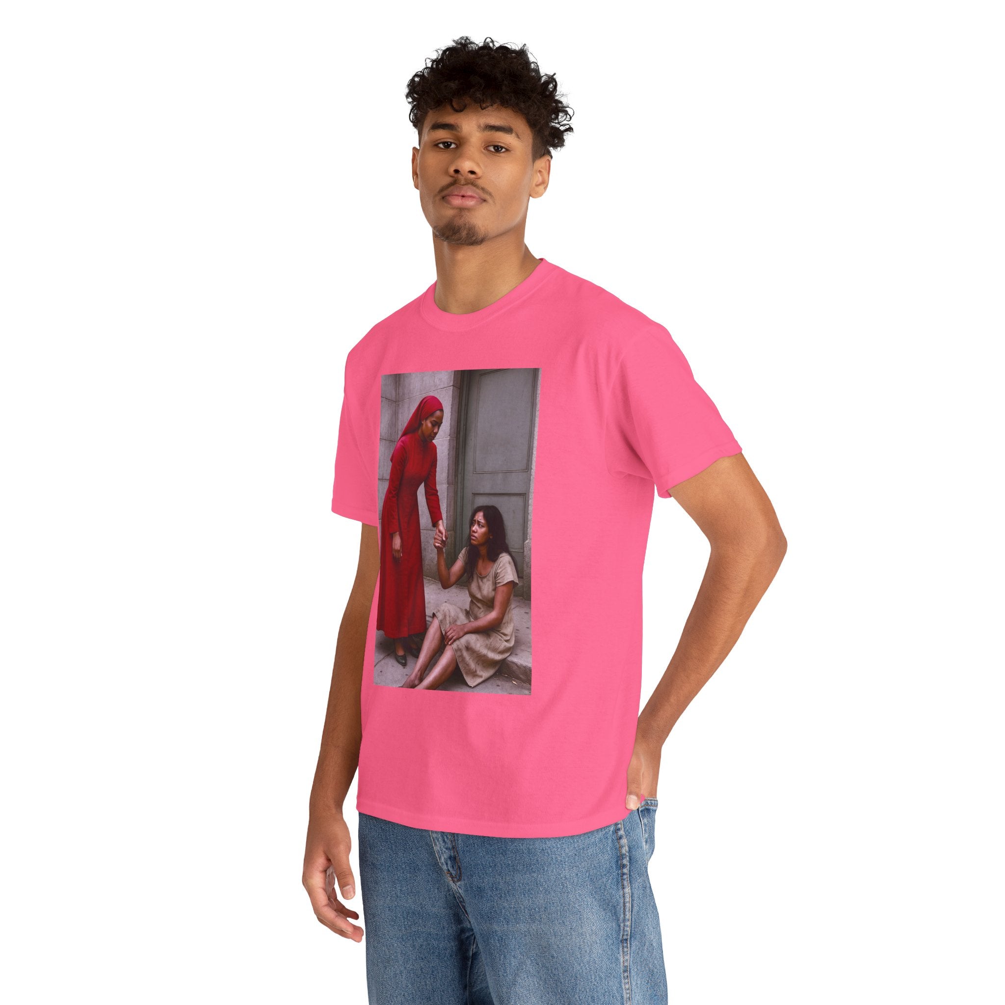 Artistic Unisex Tee - Feminine and Bold Design, Comfortable Cotton Shirt for Everyday Wear, Fashion Statement, Gift for Friends