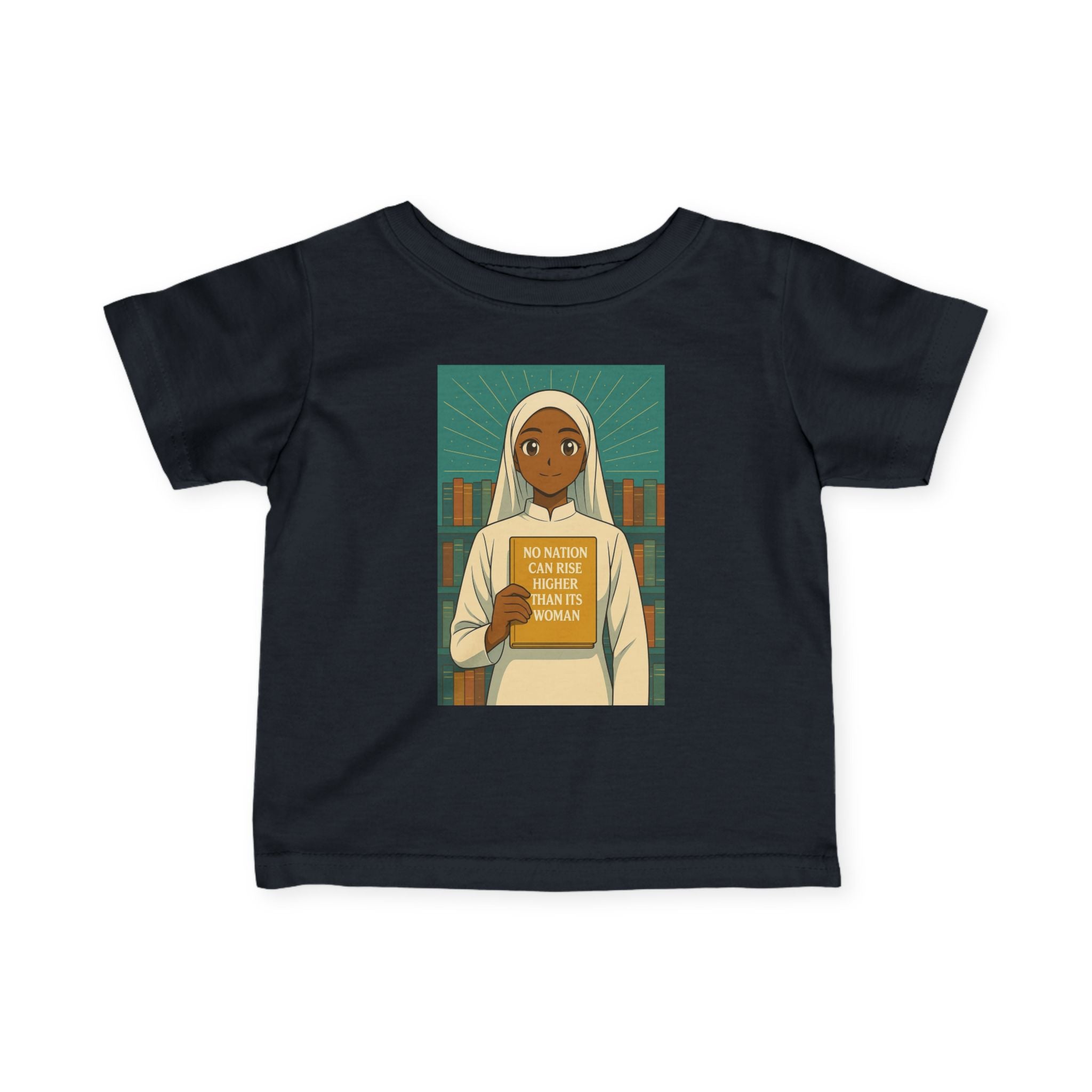 positive message Infant Tee - Designer Baby Shirt, Cute Kids Clothing, Unique Baby Gift, Toddler Outfit, Children's Apparel
