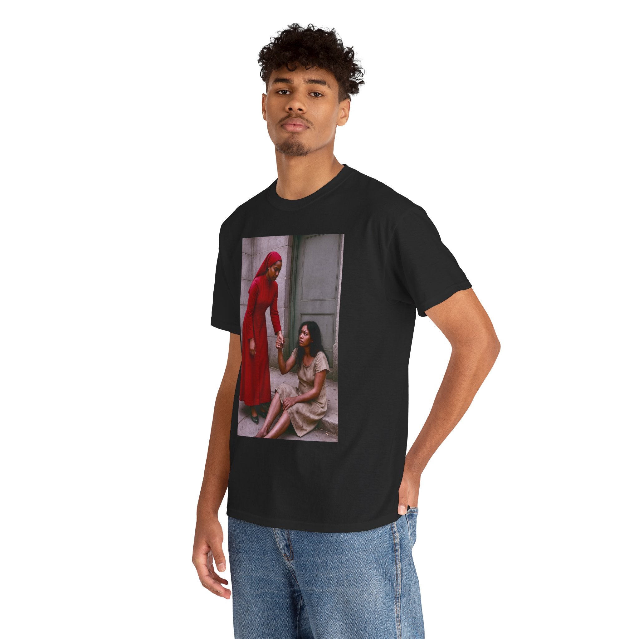 Artistic Unisex Tee - Feminine and Bold Design, Comfortable Cotton Shirt for Everyday Wear, Fashion Statement, Gift for Friends