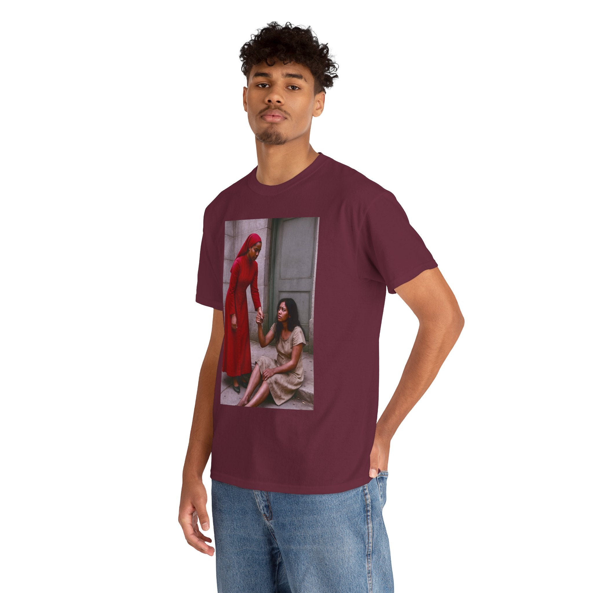 Artistic Unisex Tee - Feminine and Bold Design, Comfortable Cotton Shirt for Everyday Wear, Fashion Statement, Gift for Friends