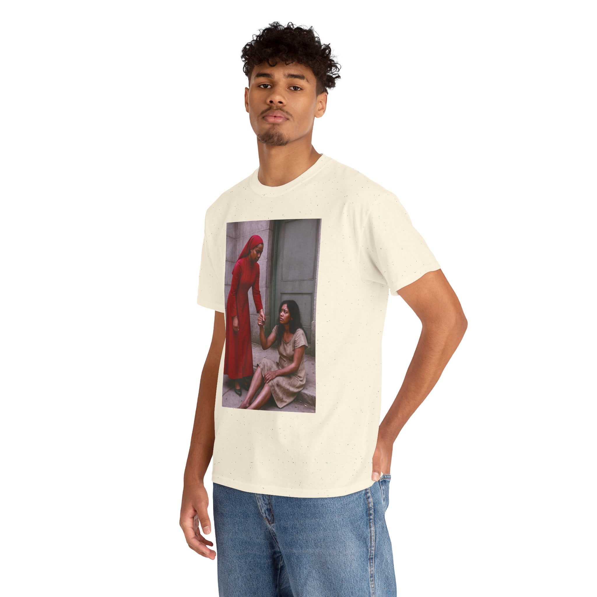 Artistic Unisex Tee - Feminine and Bold Design, Comfortable Cotton Shirt for Everyday Wear, Fashion Statement, Gift for Friends