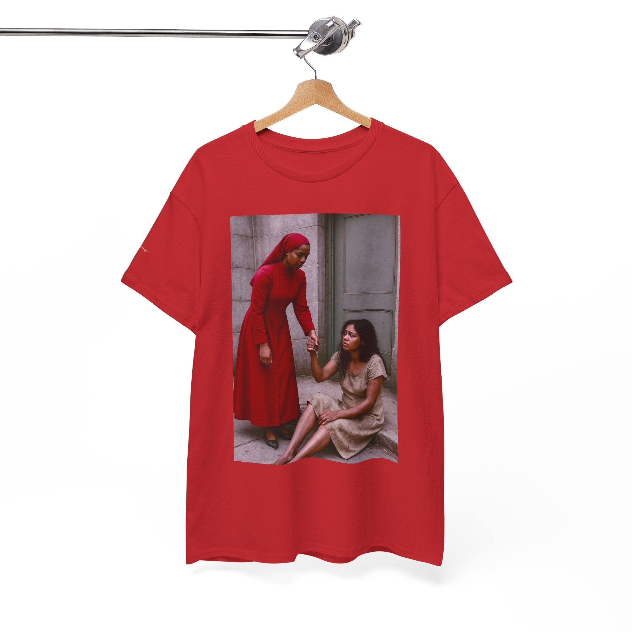 Artistic Unisex Tee - Feminine and Bold Design, Comfortable Cotton Shirt for Everyday Wear, Fashion Statement, Gift for Friends
